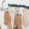Perchero Plegable Portátil para Viaje al Aire Libre Multi-Funcional Magic Secador de Calcetines Perchero Antideslizante con Múltiples Clips Listo para Enviar
