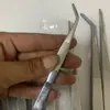 Pinça para curativo espessa de fábrica Anti-iodophor 125-300mm aço inoxidável 304 pinça de jardinagem clipe de paisagismo