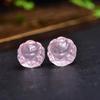 Cristal Rosa Natural Bola de Raposa Contas de Raposa de Nove Caudas Pulseira Fio DIY Acessórios Suprimento ao Vivo Venda Direta da Fábrica