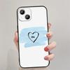 Adequado para iPhone15 comércio exterior amor minoria casal capa de celular LOVE