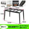 Patas de Mesa de Comedor de Baldosa de Pizarra Simple Estante para Escritorio de Oficina Base de Soporte Metálico Marco de Mesa Patas de Mesa de Mármol Lujo Ligero