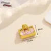 Colgante antiguo de oro estilo chino con cuenta de gota de aceite tridimensional, colgante con material para pulsera de cuentas DIY, collar, joyería