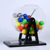 Máquina de Loteria Manual Bola de Duas Cores Sorteador de Números Máquina de Atividade de Entretenimento para Reunião Anual Máquina Sorteadora de Números de Tanque de Peixes Máquina Sorteadora de Números