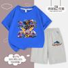 Ropa de verano 2024 para niños, dibujos animados, niños y niñas, traje de camiseta de manga corta Lucy Sammy, moderno, 3-9 años