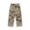Marca de Moda Americana para Hombre Beijie Otoño 2024 Nuevo Peto Lavado Multibolsillos Pantalones Casuales Camuflados para Hombre