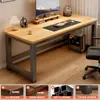 Escritorio de Computadora para Dormitorio, Uso en Casa, Escritorio Rectangular de Oficina, Escritorio de Estudio para Estudiantes, Escritorio Sencillo Personalizable