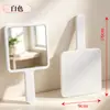Espejo de maquillaje de mano moderno, espejo compacto portátil de alta definición, accesorio popular de influencer para tomar fotos, espejo mate para retoques