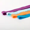 Cinta elástica de encuadernación de colores de 1 cm en stock, banda elástica plana de 2 cm para la parte posterior del cuello de prendas infantiles, tira de encuadernación