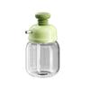 Mini Pote de Óleo Quantitativo Garrafa de Controle de Óleo Vidro Garrafa de Tempero Cozinha Tipo Push Garrafa de Óleo de Gergelim Garrafa Dispensadora de Tempero 100ml