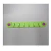 Productos de Comercio Exterior: Paquete de 5 Ganchos Adhesivos Blancos de Plástico, Paquete de 6 Ganchos Adhesivos, Ganchos Largos con Forma de Corazón Estampados