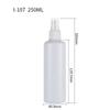 Botella de Spray de 30 ml 100 ml Embalaje de Agua Cosmética Botella de Spray Pequeña Botella de Plástico PET Hombro Redondo 250 ml Juego de Boquillas de Spray