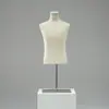 Maniquí de Medio Cuerpo para Tienda de Ropa, Soporte de Maniquí para Hombre, Exhibidor de Maniquí para Tienda de Ropa para Hombre