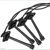 90919-22400 4 Peças Fio de Vela de Ignição para Toyota Camry Dx Le Xle Preto