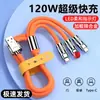 Cable de Datos Carga Súper Rápida Bold 120W para Apple Android Huawei Tipo-c