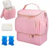 Bolsa Portátil Nova para Armazenamento de Leite ao Ar Livre Personalizada da Amazon, Bolsa para Mamãe, Bolsa Térmica para Leite Materno, Armazenamento de Bomba tira-leite Vestível