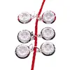 Plata de ley Accesorios DIY Joyería al por mayor Plata de Ley 990 Colgante de hebilla de seguridad de Dragón y Fénix Pulsera trenzada Colgante pequeño Joyería