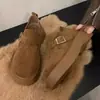 Zapatos Birkenstock de Suela Gruesa para Mujer que Aumentan la Altura 2026 Otoño Nuevos Mocasines Casuales Retro Sin Cordones