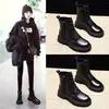 Botas Martin estilo británico para mujer, nueva colección otoño/invierno 2026, suela gruesa, modernas, versátiles, botines, botas de algodón con forro de felpa para mujer