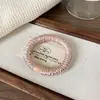 Nuevo Scrunchie de Intestino Delgado de Gama Alta Hecho a Mano Cuerda Simple para el Cabello Scrunchie de Color Sólido Elegante Banda Elástica Versátil para Cola de Caballo Plisada