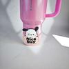 Venta Caliente Cubierta de Taza de Silicona de Dibujos Animados Goma Suave Conejo Lindo Anti-quemaduras Aislante Accesorios para Tazas Stanley Portavasos Fabricante Venta al por Mayor