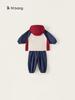 Ropa para Niños Youbao Conjunto de Dos Piezas para Niños Ropa de Primavera y Otoño Conjunto para Niñas Chaqueta Deportiva con Capucha para Niños Pantalones Casuales