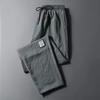 Fabricante Original Verano Hombres Delgados Seda de Hielo Secado Rápido Casual Pantalones Deportivos Adolescente Rectos Tallas Grandes Combinan con Todo Casual