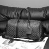 2026 Bolsa de Viaje Nueva de Gran Capacidad para Hombres y Mujeres, Bolso Cruzado Moderno para Distancias Cortas, Bolso de Mano Cuadros Estilo Coreano, Bolso de Hombro