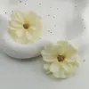 Flores de simulação diy cabeças de flor multicamadas Headdress Hanfu guirlanda de flores artesanal materiais flores de seda flores para grampo de cabelo flores para decoração de casamento flores