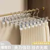Pinzas Multifuncionales Galvanizadas para Pantalones para Almacenamiento en Casa, Esencial para Dormitorio, Perchas Antideslizantes que no Dejan Marca, Pinzas Metálicas para Faldas al por Mayor