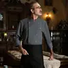 Ropa de Trabajo para Chef de Catering Mangas Ajustables Hotel Restaurante Cocina Comedor Ropa de Chef Hombres y Mujeres Otoño e Invierno
