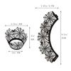 Amazon Home Abóbora Halloween Bolo Borda de Papel Castelo Oco Preto Teia de Aranha Lace Spot Atacado