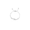 Pulseira de Laço Retrátil para Mulheres, Design de Nicho Moderno, Nova Pulseira de Zircônia para Melhores Amigas
