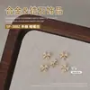 Joias para Nail Art Zircônia Laço Sino Pérola Liga Laço de Gravata Laço de Fita Zircônia Decoração de Unha 1 Peça