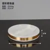 Juego de cinco piezas para baño, juego de lavabo de mármol jade blanco, bandeja de baño, juego de cepillo de dientes y vaso para lavar y enjuagar