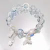 Explosões Super Fada Mori Cristal Lua Pulseira Feminina Design de Nicho Estudante Joker Cor Doce Pulseira de Namorada