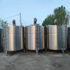 Tanque mezclador de acero inoxidable para alimentos de 3 toneladas, tanque mezclador de doble capa con calefacción eléctrica, tanque mezclador sellado de acero inoxidable 304