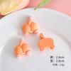 Set de gatito de dibujos animados cabezazo de perro accesorios de resina al por mayor hechos a mano material diy accesorios funda para teléfono móvil imanes para refrigerador