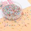 Excelentes cuentas de arroz sueltas de color crema nube mágica de 2/3/4 mm, material de bricolaje, pulsera de cuentas hecha a mano, joyería