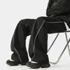 Pantalones deportivos casuales plisados para exteriores, tejido softshell suave de 180 g, nuevo modelo otoño/invierno 2026, pantalones casuales de talla grande para hombre