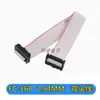 Fc6/8/10/16/20/26P Idc2.54Mm Cabo Cinza Plano Conexão de Tela de Led Cabo de Download Jtag