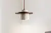 [Transfronteiriço] Luminária de Parede à Prova d'Água para Quarto, Corredor, Luz Lavadora de Parede Externa Preta, Luminária Minimalista Italiana para Mesa de Cabeceira de Villa Externa