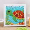 Pegatinas de Diamantes Exclusivas Transfronterizas Hechas a Mano DIY Pintura de Diamantes Animal de Dibujos Animados Stitch Lleno de Diamantes Amazon Mayorista