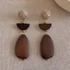 2026 Novos Brincos de Franja de Cristal Estilo Étnico Boêmio Brincos de Tarraxa Personalidade Exagerada Brincos de Luxo para Mulheres