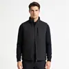 Chaleco cálido casual de nuevo estilo para hombre para otoño e invierno con cuello alto hecho de lana de oveja, adecuado para deportes y uso diario