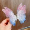 Internet-famoso Princesa Pequena Fita Bow Hairpin Crianças Menina Hanfu Purple Hairpin Acessórios de cabelo das meninas
