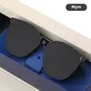 Gafas de Sol Polarizadas Gm, Protección Uv, Gafas de Sol para Conducir, Estilo de Celebridad de Internet, Gafas de Sol con Bisagra Metálica Vertical