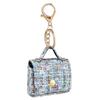 Bolso Mini Estilo Chanel de Moda Llavero Colgante Accesorio para Mochila Bolso de Mano Bolsa de Almacenamiento Billetera para Monedas Bolsa para Auriculares.