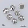 Arte de uñas circonita mini diamante corte rosa base chapada Super Flash cuadrado plano gota de agua ojo de caballo forma de corazón diamante accesorios para uñas