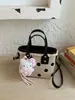 Bolso Nuevo Estilo Verano 2026 Transfronterizo, Estilo Casual Simple, Bolso Versátil de Moda de Gran Capacidad, Bolso Cubo de Hombro Cruzado
