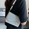 Bolso de Mano Coreano de Moda Verano 2026 con Adorno de Diamantes y Cadena de Perlas para Mujer, Bolso de Hombro y Cruzado